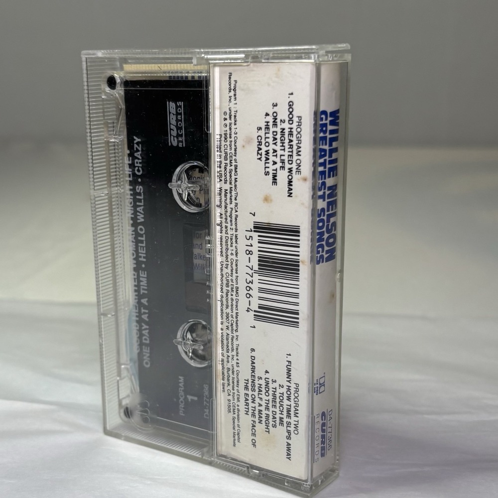 Willie Nelson's Greatest Hits (And Some That Will Be) (Audio Cassette,‎ 1981)